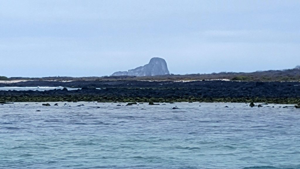 Kicker Rock rising from the sea — Kicker Rock, San Cristobal, Ecuador