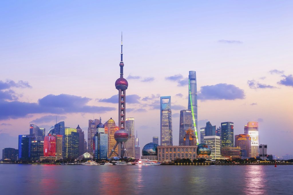 The Pudong skyline from the Bund — The Bund, Shanghai, China