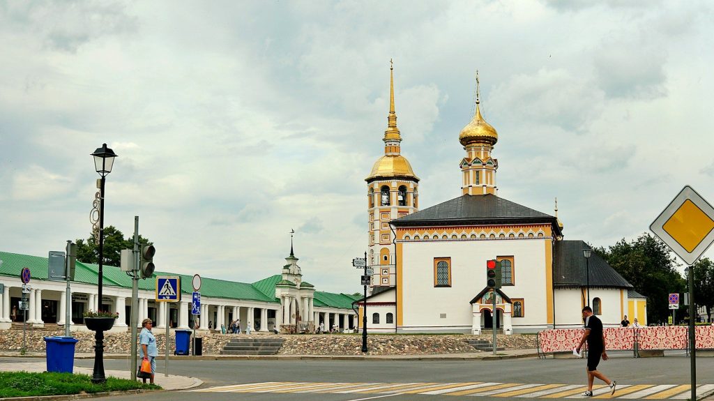 A historic church in Suzdal, Vladimir region, Russia