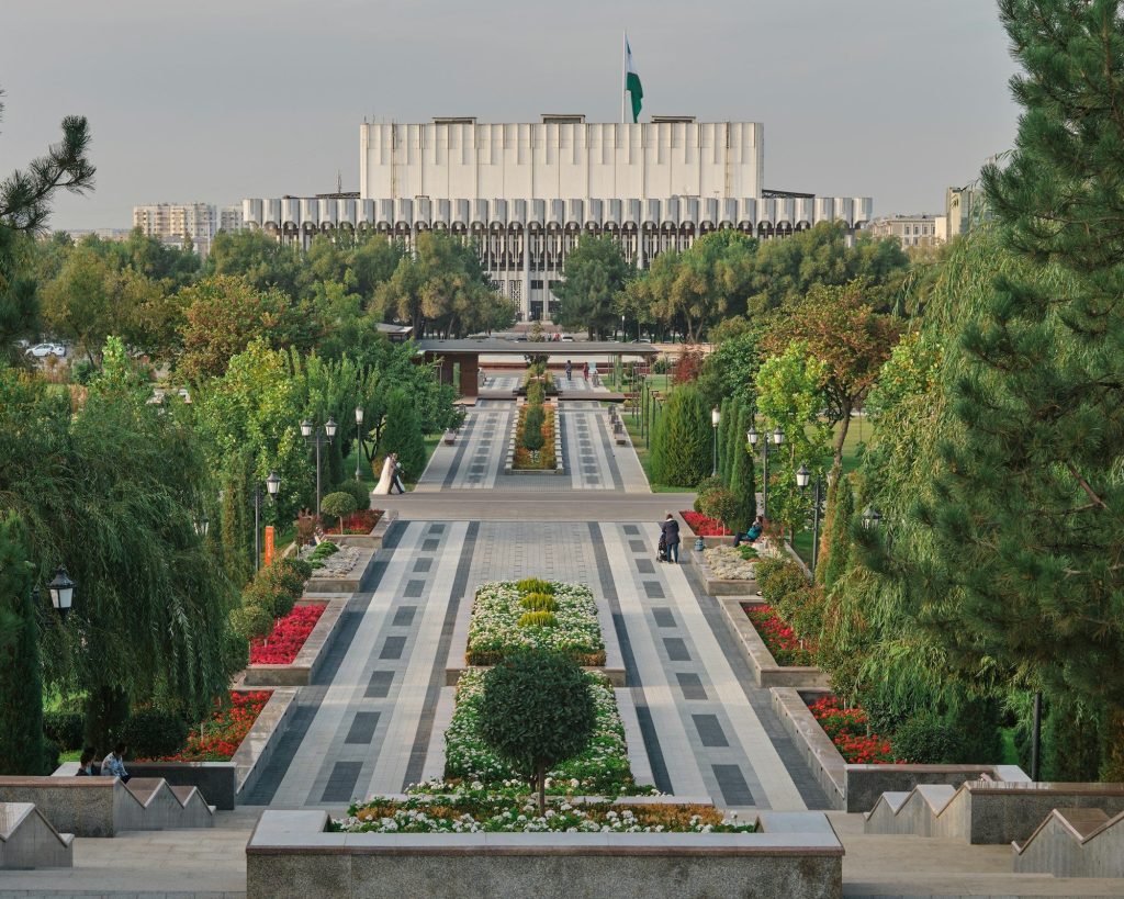 A landmark building in Tashkent — Tashkent, Uzbekistan