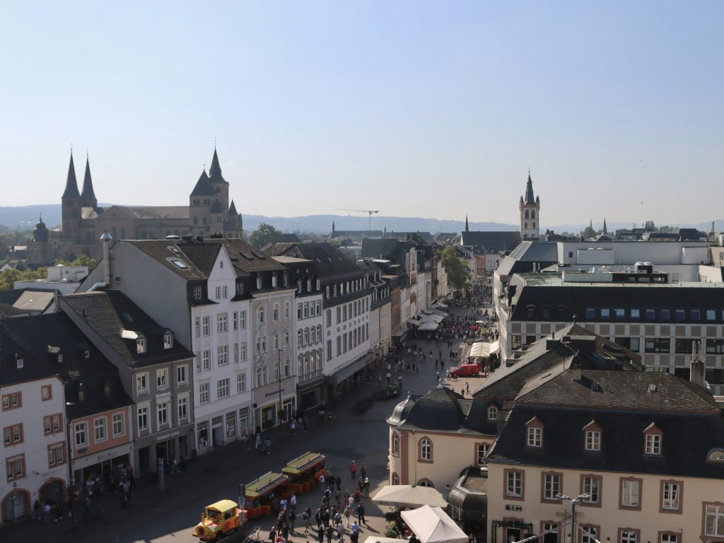 The rooftops of Trier, Germany's oldest city
