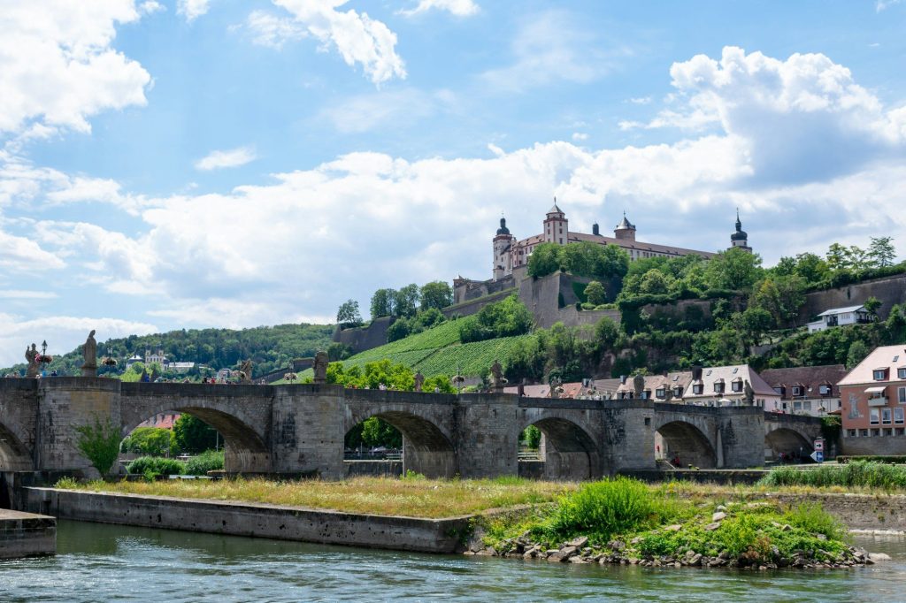 The Old Main Bridge in Würzburg